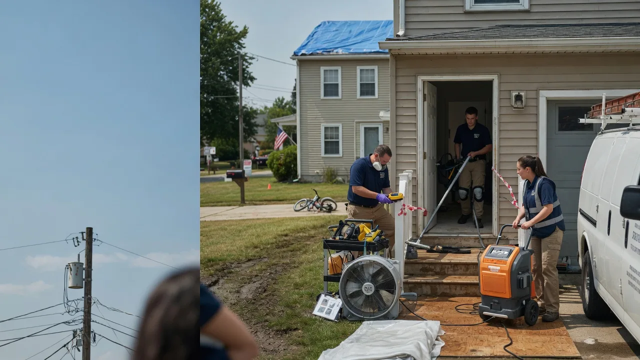 Water Damage Repair in Newport, OH near me